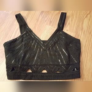 Bebe Beaded waist tank